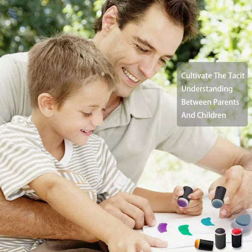 🔥DIY Sponge Finger Painting Kit