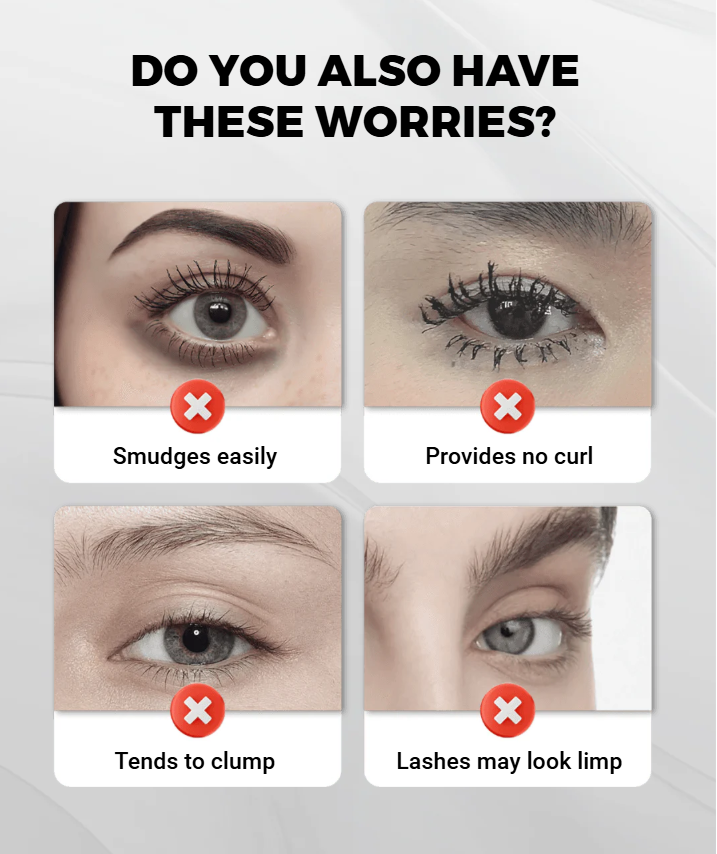 🔥2025 Hot Sale🔥Waterproof & Sweatproof Lengthening &Curling Mascara