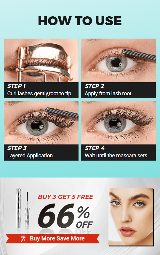 🔥2025 Hot Sale🔥Waterproof & Sweatproof Lengthening &Curling Mascara