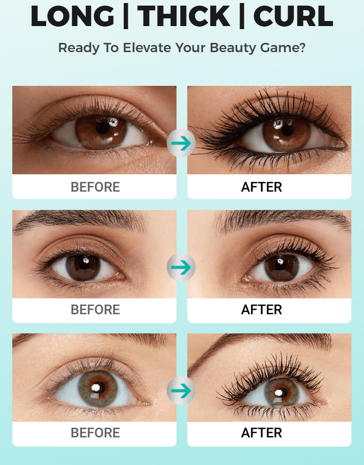 🔥2025 Hot Sale🔥Waterproof & Sweatproof Lengthening &Curling Mascara