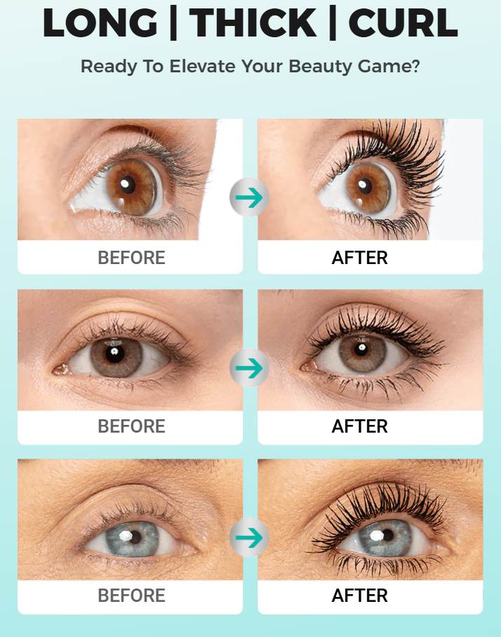 🔥2025 Hot Sale🔥Waterproof & Sweatproof Lengthening &Curling Mascara