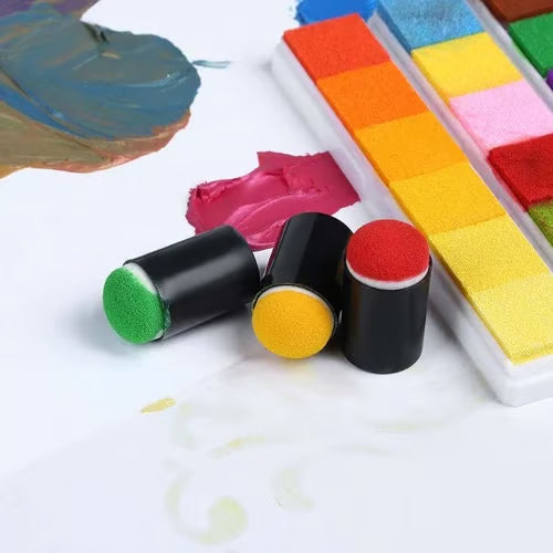 🔥DIY Sponge Finger Painting Kit