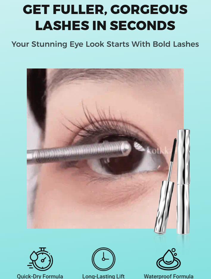 🔥2025 Hot Sale🔥Waterproof & Sweatproof Lengthening &Curling Mascara